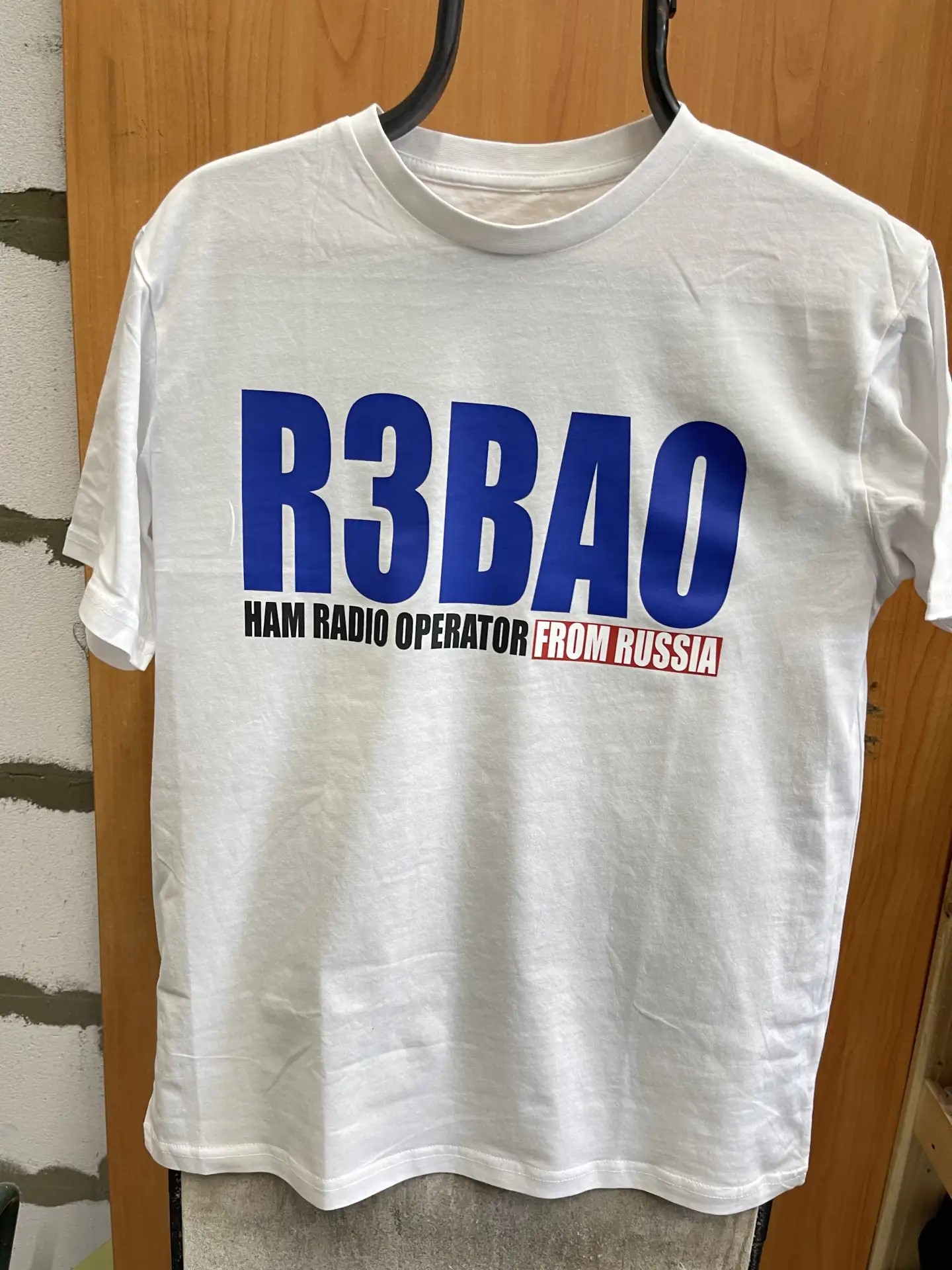 футболка с позыdysv для радиолюбителей qrz merch